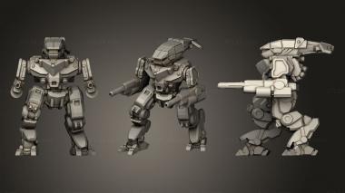 Military figurines Gunsmith 3d model